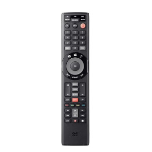 One for All Smart Control 5 - Kabel - DTT - DVD/Blu-ray - Spielekonsole - Heimkinosystem - IPTV - Smartphone - TNT - TV - Beistellger&auml;t - IR Wireless - Drucktasten - Schwarz