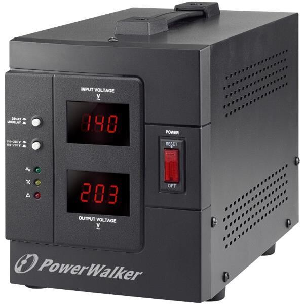 Bluewalker AVR 2000/SIV - 230 V - 50/60 Hz - 2000 VA - 1600 W - 2 AC-Ausgänge - Typ F