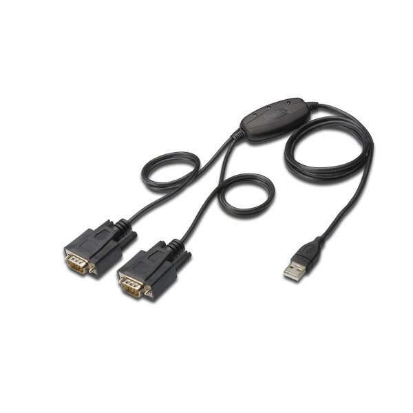 USB2.0 - RS232x2 Cable 1,5M Chipset: FT2232H