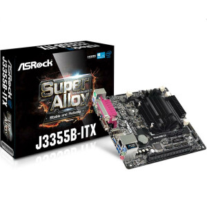ASRock J3355B-ITX - Intel - Intel&reg; Celeron&reg; - J3355 - 2,5 GHz - DDR3-SDRAM,DDR3L-SDRAM - SO-DIMM