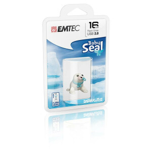 EMTEC Animalitos Marine Range M334 Baby Seal - USB-Flash-Laufwerk - 16 GB