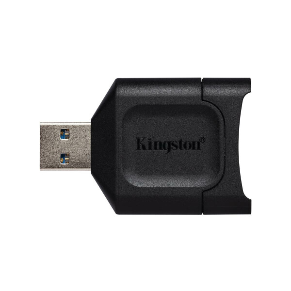 Kingston MobileLite Plus - SD - Schwarz - Windows 10 - Windows 8.1 - Windows 8 - Mac OS X v. 10.10.x+ - Linux v.2.6.x+ - Chrome OS - USB 3.2 Gen 1 (3.1 Gen 1) Type-A - 51,8 mm - 33,5 mm