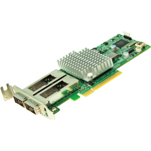 Supermicro AOC-S40G-I2Q - Eingebaut - Verkabelt - PCI Express - Faser - 40000 Mbit/s