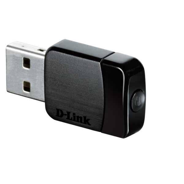 D-Link DWA-171 - Kabellos - USB - WLAN - Wi-Fi 5 (802.11ac) - 433 Mbit/s - Schwarz