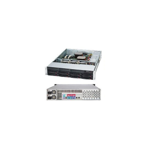 Supermicro 825TQC-R802LPB - Rack - Server - Schwarz -...