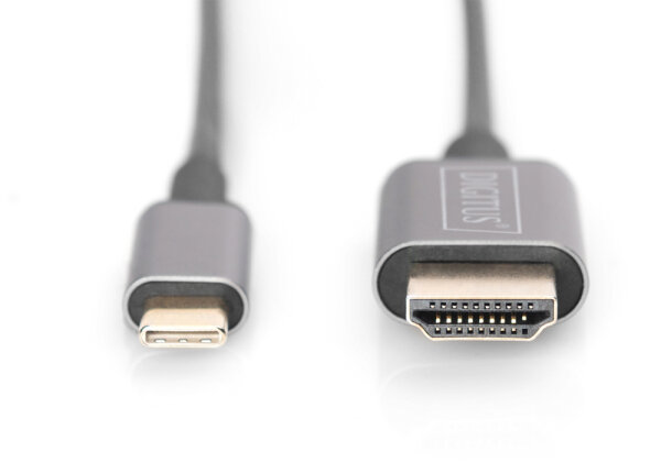 USB-C - HDMI Video Adapterk. UHD, 4k/30Hz, 1,8m
