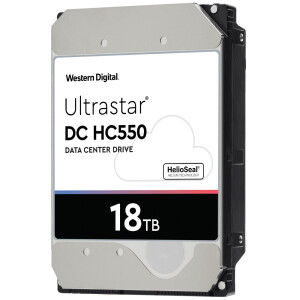 WD Ultrastar DC HC550 - 3.5 Zoll - 18000 GB - 7200 RPM