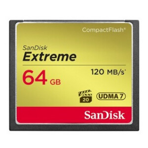 SanDisk CF Extreme 64GB - 64 GB - Kompaktflash - 120 MB/s...