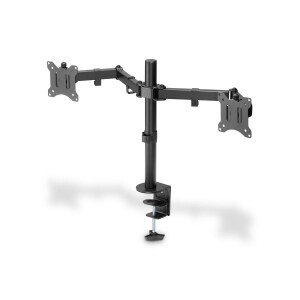 Dual-Monitor Säulenhalterung bis 8kg, VESA 75/100