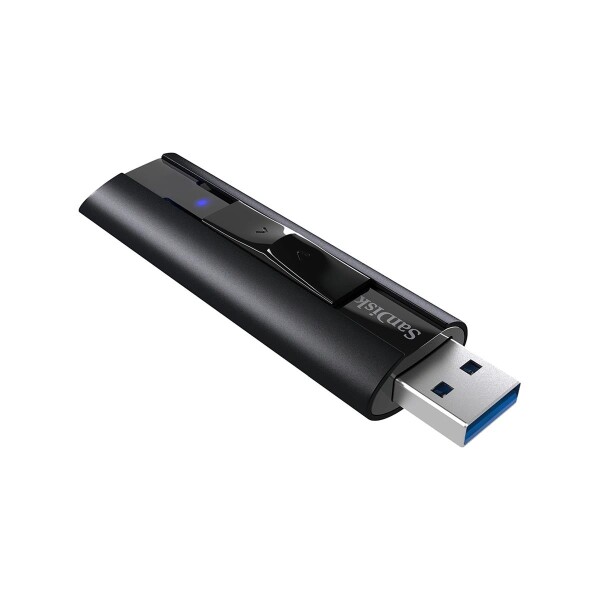 SanDisk Extreme PRO - 512 GB - USB Typ-A - 3.2 Gen 1 (3.1 Gen 1) - 420 MB/s - Dia - Schwarz