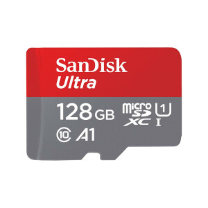 SanDisk 128GB SanDisk Ultra microSDXC+ SD Class