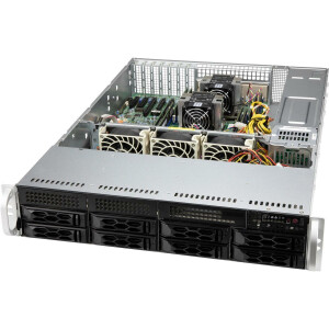 Supermicro CSE-LA25TQC-R609LP - Rack - Server - Schwarz -...