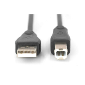 USB KAB. A/ST<>B/ST 3m USB 2.0 kompatibel, AWG28