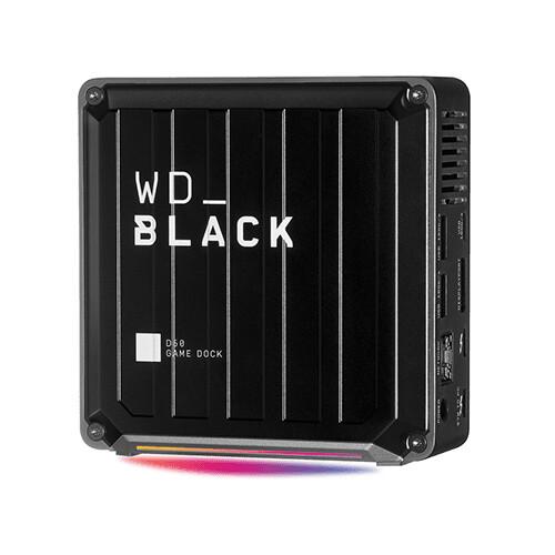 WD D50 - SSD-Gehäuse - 10 Gbit/s - USB Konnektivität - Schwarz