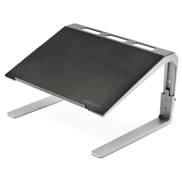 StarTech.com Verstellbare Laptoperhöhung - Heavy Duty - 3 Höheneinstellungen - Notebook-Ständer - Schwarz - Silber - 43,2 cm (17 Zoll) - Aluminium - Stahl - 20 kg - REACH - CE - RoHS