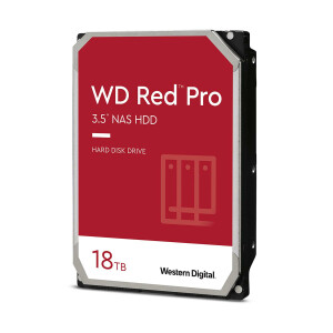 WD Ultrastar Red Pro - 3.5 Zoll - 18000 GB - 7200 RPM
