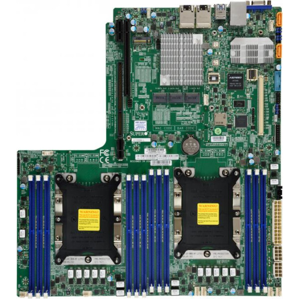 Supermicro X11DDW-L - Intel - LGA 3647 (Socket P) - 10,4 GT/s - 205 W - DDR4-SDRAM - 1500 GB