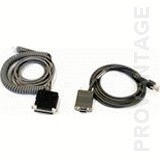 Datalogic CAB-434 RS232 PWR 9P Female Coiled - RS-232 - 9 pin "D" - 2,4 m