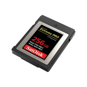 SanDisk SDCFE-256G-GN4NN - 256 GB - CFexpress - 1700 MB/s - 1200 MB/s - Schwarz