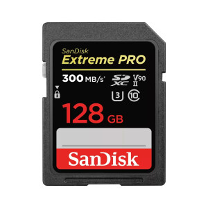 SanDisk Extreme PRO - 128 GB - SDXC - Klasse 10 - UHS-II...
