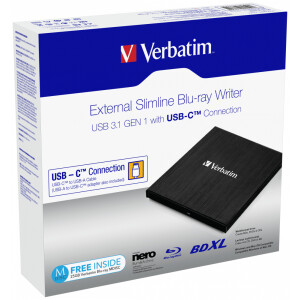 Verbatim 43889 - Schwarz - Ablage - Desktop / Notebook -...