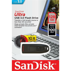 SanDisk Ultra - 128 GB - USB Typ-A - 3.2 Gen 1 (3.1 Gen...