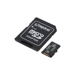 Kingston 32GB Industrial microSDHC C10 A1 pSLC Card+...