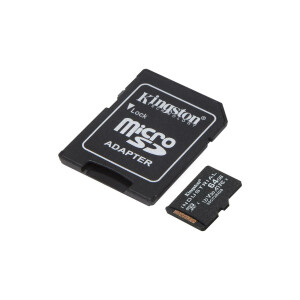 Kingston 64GB Industrial microSDHC C10 A1 pSLC Card+...