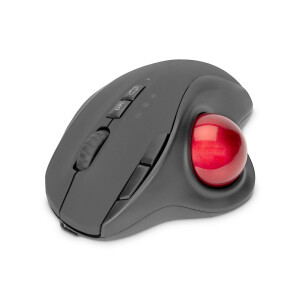DIGITUS DA-20156 - Kabellose ergonomische Trackball Maus,...