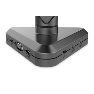 DIGITUS DA-90405 - Monitorhalterung mit USB-C Dock (5 Port) 30&quot;, 9kg max., schwarz