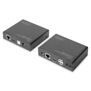 DIGITUS DS-55505 - HDBaseT 2.0 HDMI KVM Extender Set...