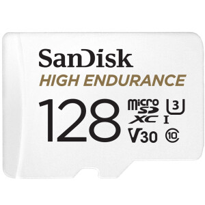 SanDisk High Endurance - 128 GB - MicroSDXC - Klasse 10 -...