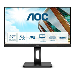 AOC 27" IPS Monitor 3840x2160 60Hz 1x Disp - 27"