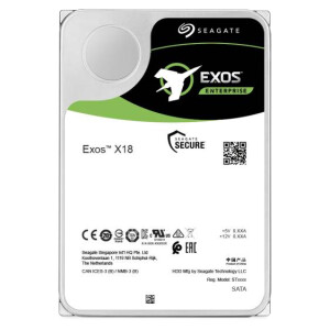 Seagate ENTERPRISE C EXOS X18 12TB 3.5IN 7200RPM SATA HELIUM 512E - Serial ATA - 12.000 GB