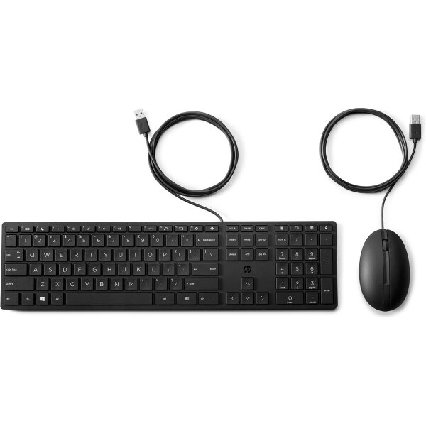 HP Wired Desktop 320MK Maus und Tastatur kabelgebunden - Tastatur