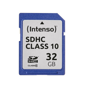 Intenso SD Karte Class 10 - 32 GB - SDHC - Klasse 10 - 40...