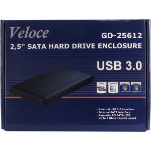 Inter-Tech Veloce GD-25612 - 2.5 Zoll - SATA - Serial ATA...