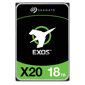 Seagate Exos X20 18Tb HDD512E/4KN SATA SATA6Gb/s - Festplatte - Serial ATA
