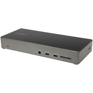 StarTech.com Triple 4K USB C Dock -100W PD