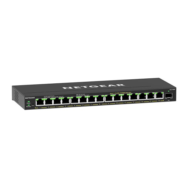 Netgear GS316EP-100PES - Managed - Vollduplex - Power over Ethernet (PoE)