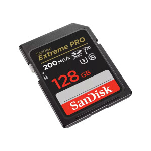 SanDisk Extreme PRO 128GB SDHC Memory Card 200MB/s 90MB/s...