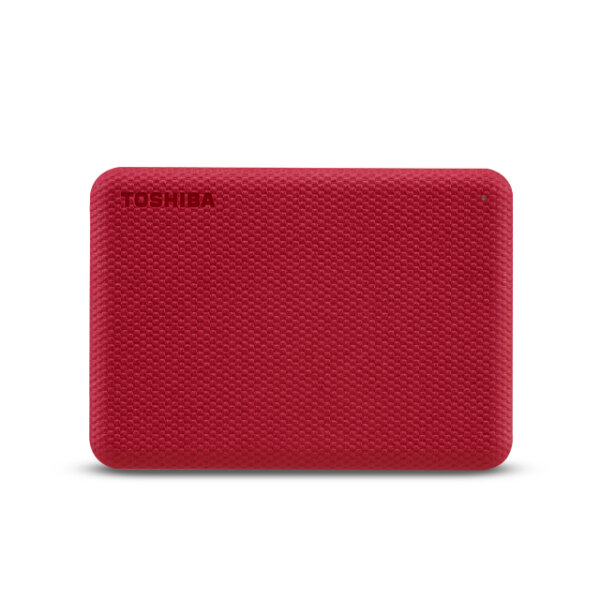 Toshiba Canvio Advance - 1000 GB - 2.5 Zoll - 2.0/3.2 Gen 1 (3.1 Gen 1) - Rot