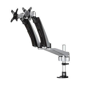 StarTech.com Dual Monitor Arm - One-Touch Height Adjustment - Tool-less