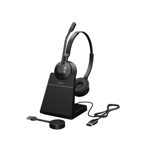 Jabra Engage 55 UC Stereo USB-A with Charging Stand...