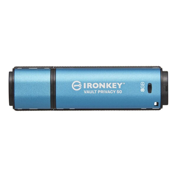 Kingston 8GB IronKey Vault Privacy 50 AES-256 Encrypted FIPS 197 - USB-Stick