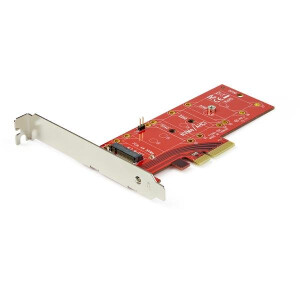 StarTech.com x4 PCI Express to M.2 PCIe SSD Adapter Card...