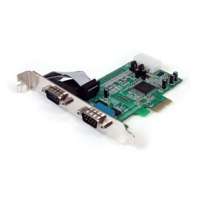 StarTech.com 2 Port Seriell RS232 PCI Express...