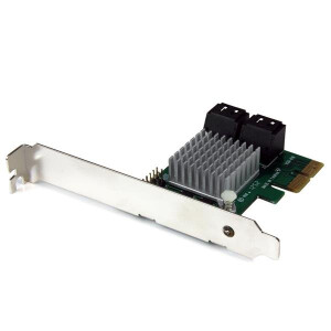 StarTech.com 4 Port SATA III RAID Controller PCI Express...