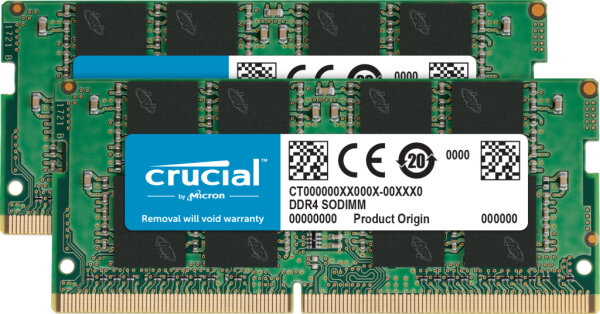 Crucial CT2K8G4SFRA32A - 16 GB - 2 x 8 GB - DDR4 - 3200 MHz