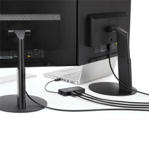 StarTech.com USB auf Dual-DisplayPort Mini Dock mit GbE...